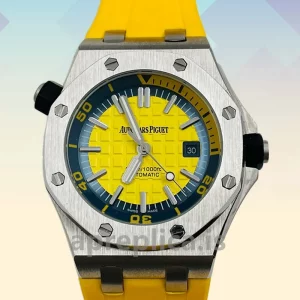 Audemars Piguet Royal Oak Offshore Men's 15710ST.OO.A051CA.01 42mm Yellow Dial
