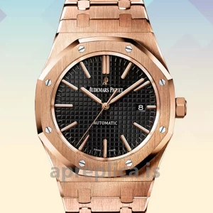Audemars Piguet Royal Oak 41mm Men's 15400OR.OO.1220OR.01 Black Dial