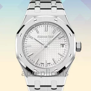 Audemars Piguet Royal Oak Men's 15550ST.OO.1356ST.01 37mm Silver-tone Automatic