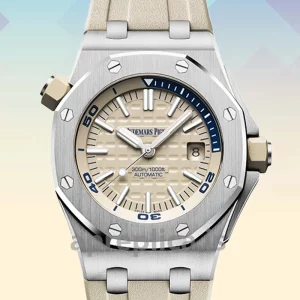 Audemars Piguet Royal Oak Offshore 15710ST.OO.A085CA.01 42mm Men's Automatic Beige Dial