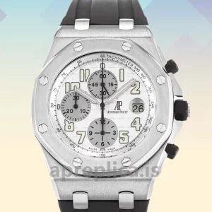 Audemars Piguet Royal Oak Offshore 26020ST.OO.D001IN.02.A-001 Men's 43mm Rubber Band
