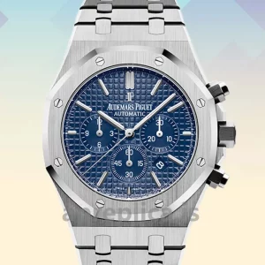 Audemars Piguet Royal Oak Men's 26320ST.OO.1220ST.03 41mm Silver-tone Blue Dial