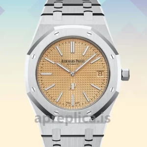 Audemars Piguet Royal Oak 15202BC.OO.1240BC.01 Men's 39mm Bracelet Silver-tone