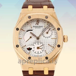 Audemars Piguet Royal Oak 26120OR.OO.D088CR.01 41mm Men's Leather Strap White Dial