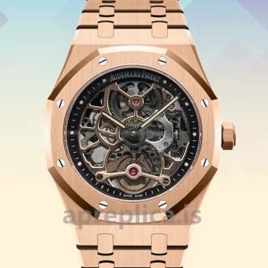 Audemars Piguet Royal Oak 26518OR.OO.1220OR.01 Men's 41mm Bracelet Rose Gold-tone