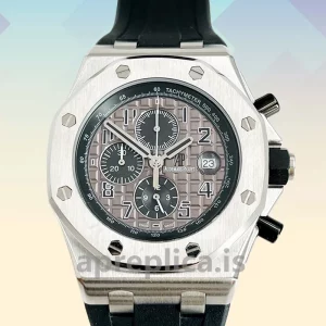 Audemars Piguet Royal Oak Offshore Men's 43mm RoyalOakOffshore020 Quartz/Automatic Rubber Band